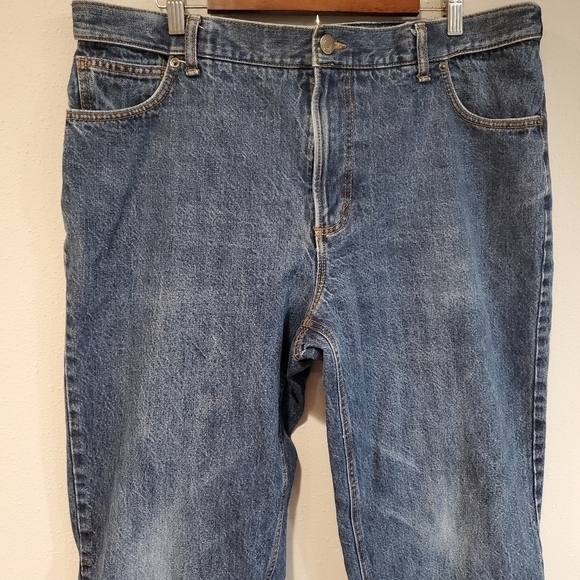 Lands' End Flannel Lined Stretchy Waist Men's Traditional Fit Size 40 - Picture 3 of 11